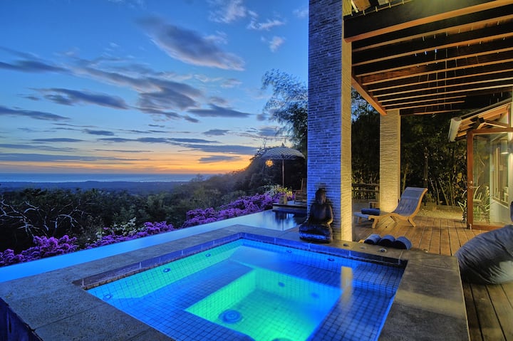 Casa Blue, prime views of Tamarindo and forest - Villas for Rent in