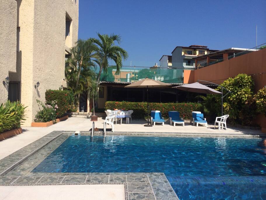 Pool and main area