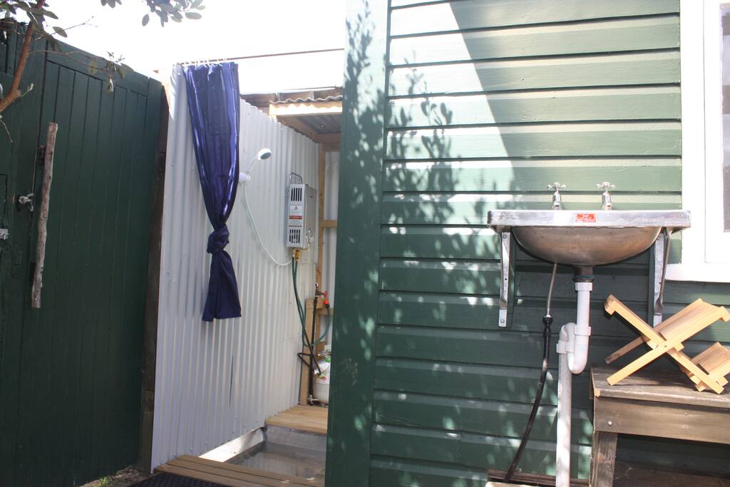 Outside Hot Shower