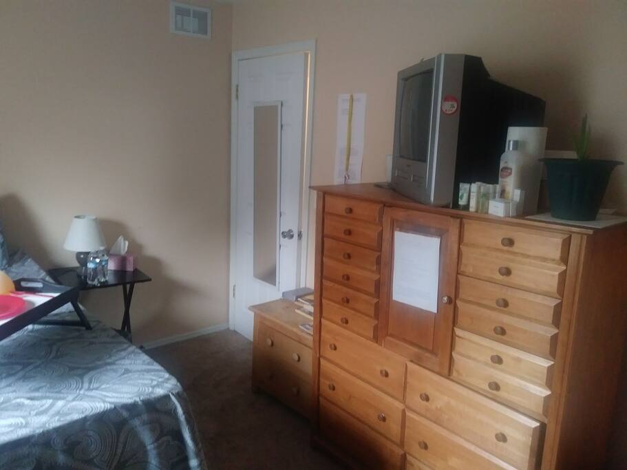Plenty of Dresser space if needed.