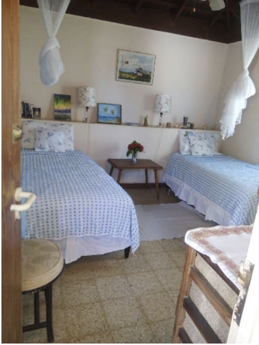 A charming double occupancy ready to host your stay with Seashell guest house.