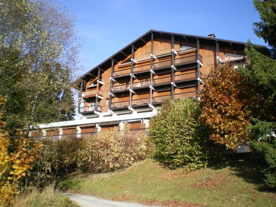 Façade balcon avant dernier étage