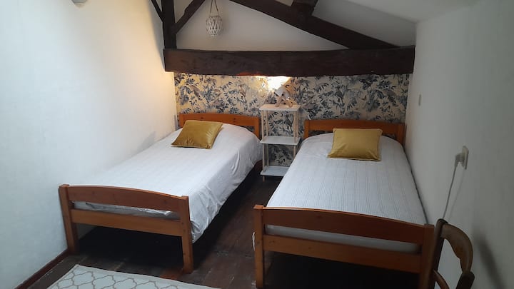 Gîte Figue 5 places : Chambre n°2