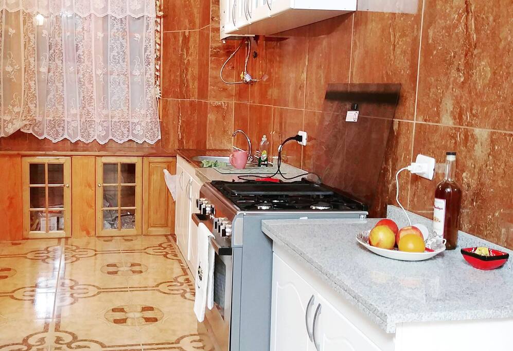 Kitchen area for light food prep