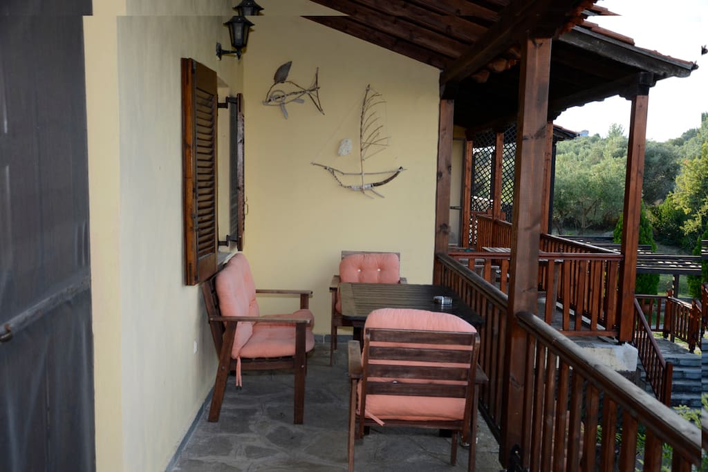Front terrace
