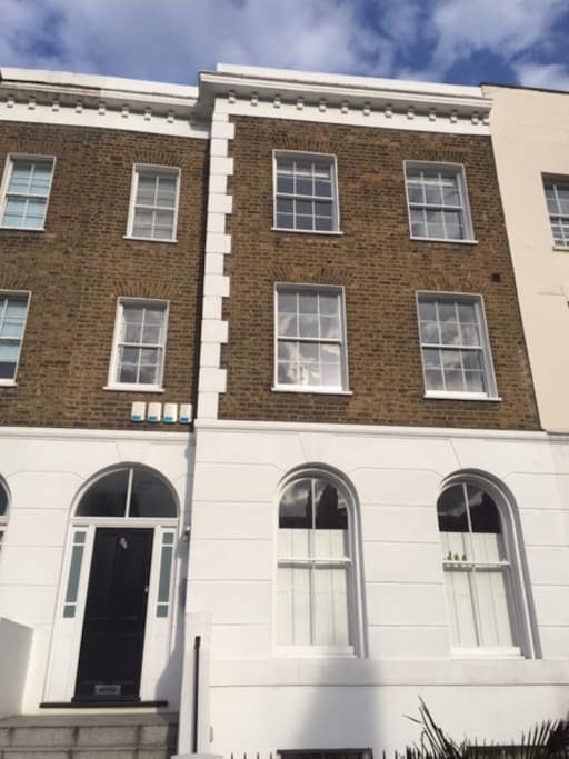 First floor flat is secure