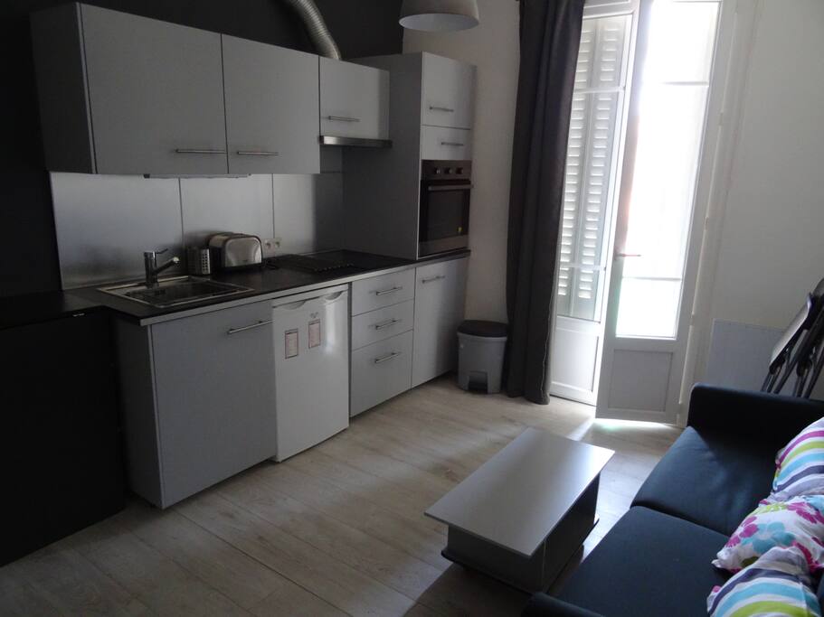 salon/cuisine