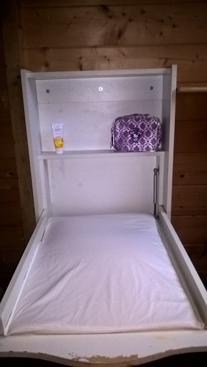 เปลี่ยนสถานที่สำหรับเจ้าตัวเล็กมากในห้องน้ำ