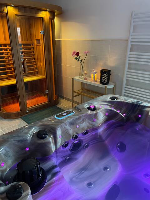 Villas 8pers jacuzzis & sauna