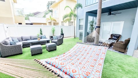 Popular Airbnb listing: ~ Historic Hyde Park Haven ~ Home Away From Home in Hyde Park Spanishtown Creek
