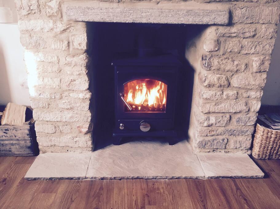 REAL Log burning Stove
