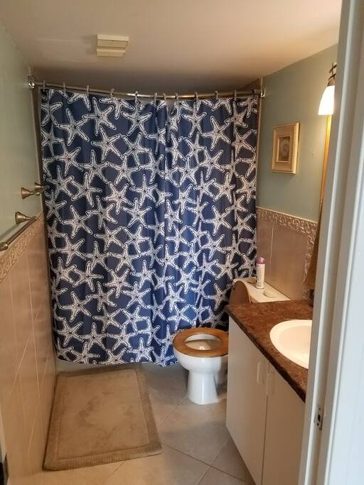 The master bathroom is attached to the master bedroom. You even get 2 full-sized closets!