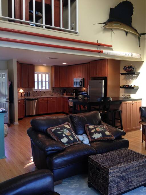 living room looking towards the kitchen