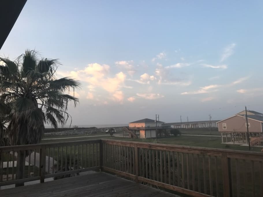 View from the deck.