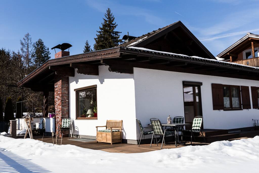 Außenansicht 2, Bungalow Nr. 33