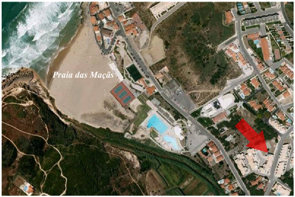 Plan de Praia das Maças
