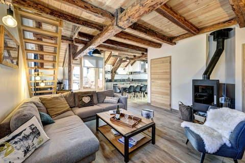 Top Airbnb: Chalet in the center of Monetier-Serre-Che village 1500 à Le Monêtier Les Bains