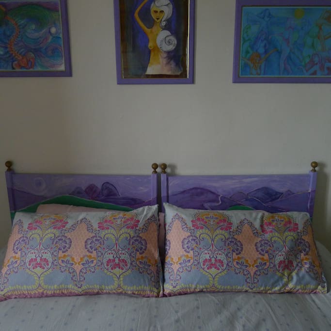 Hand painted furniture and original prints