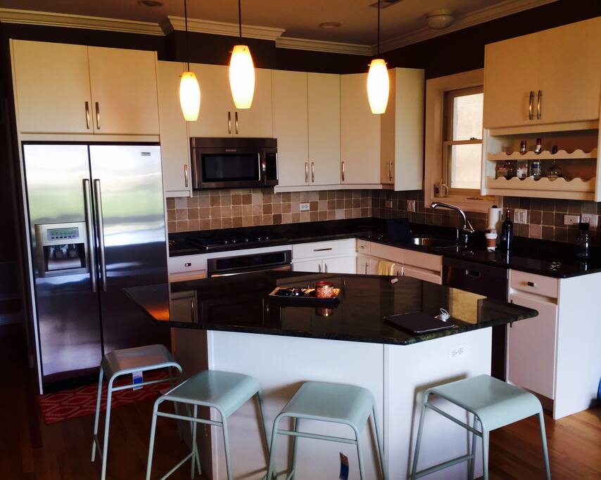Fully functional kitchen with everything you would need during your stay.