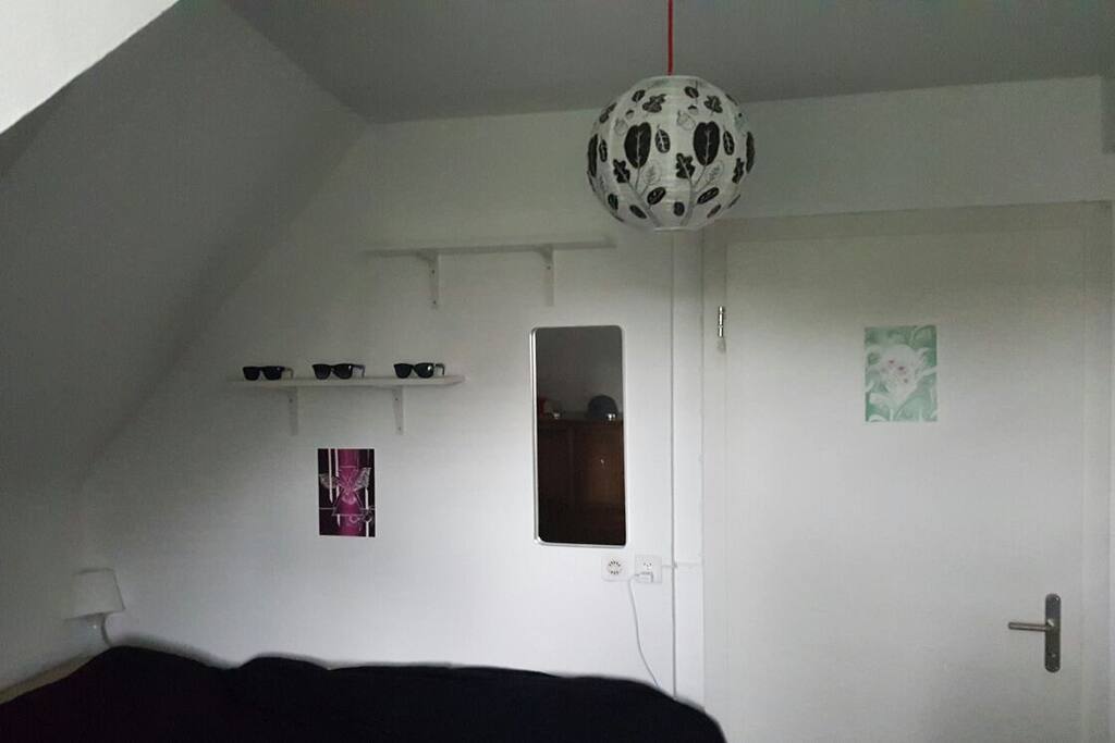 Second sleeping room (both sleeping rooms have double beds)