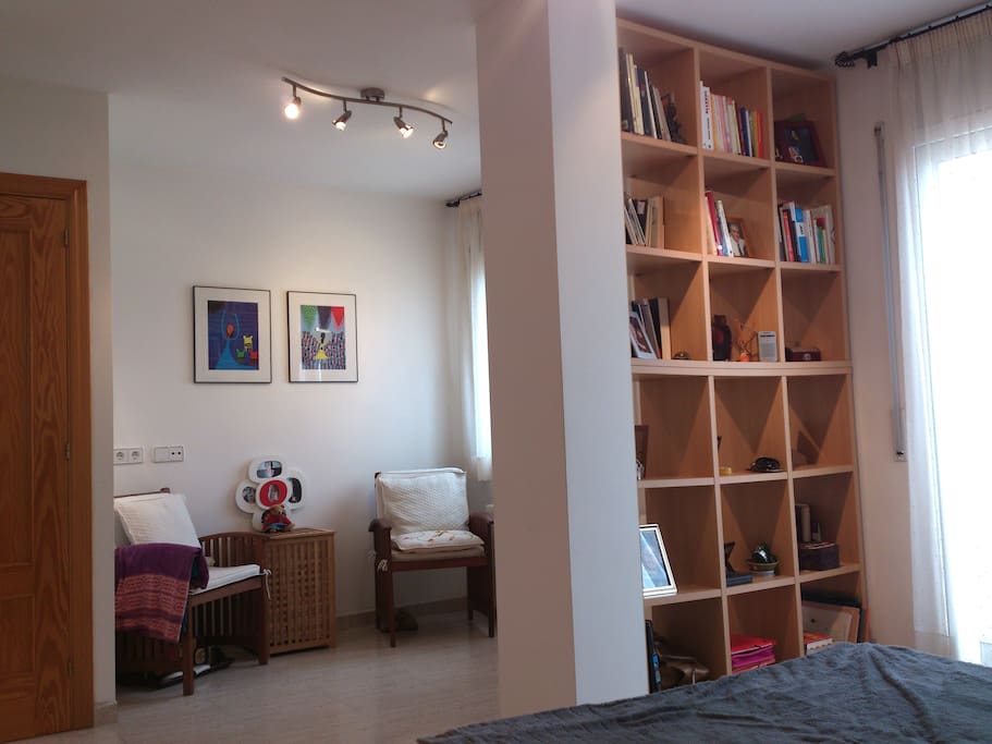 Suite con cama doble.