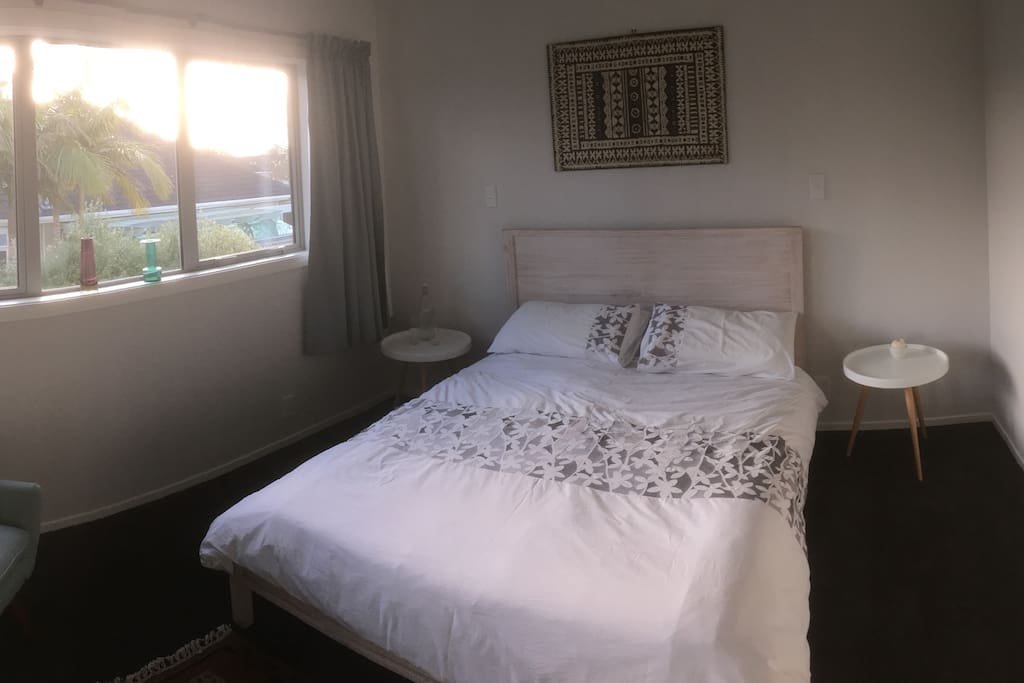 Main bedroom, looking north.