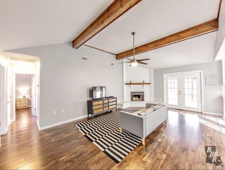 Bed with attached bath in Great Location