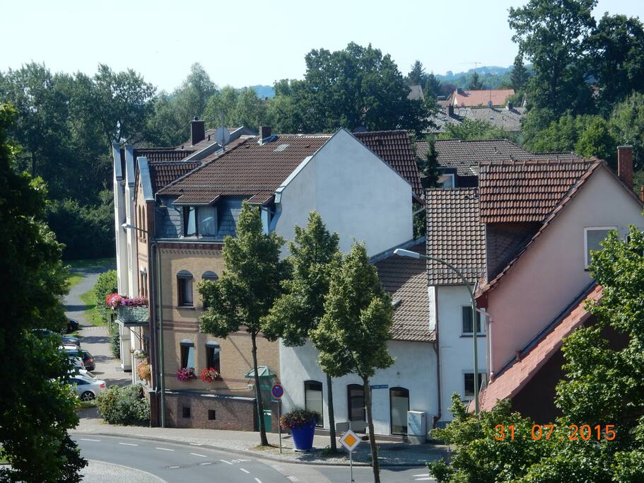 Weg zum Harleshausen Zentrum