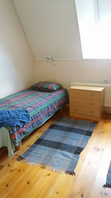 Två personers rum på stallvinden