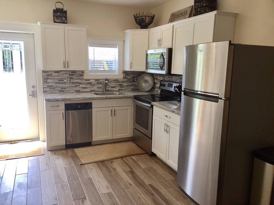 Fully equipped kitchen