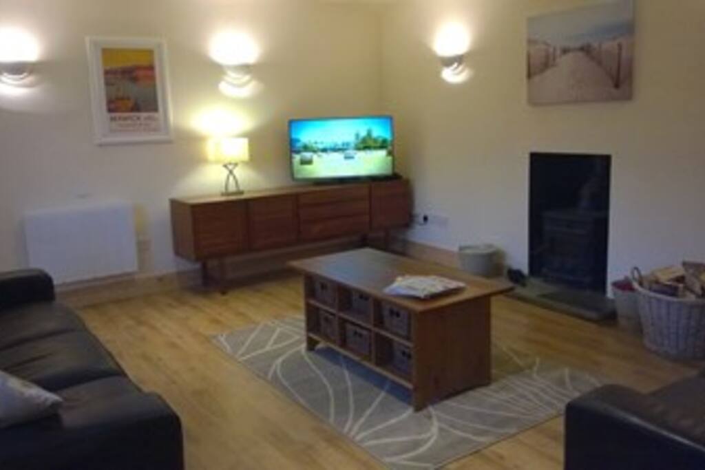 Relax in comfort with 40inch tv