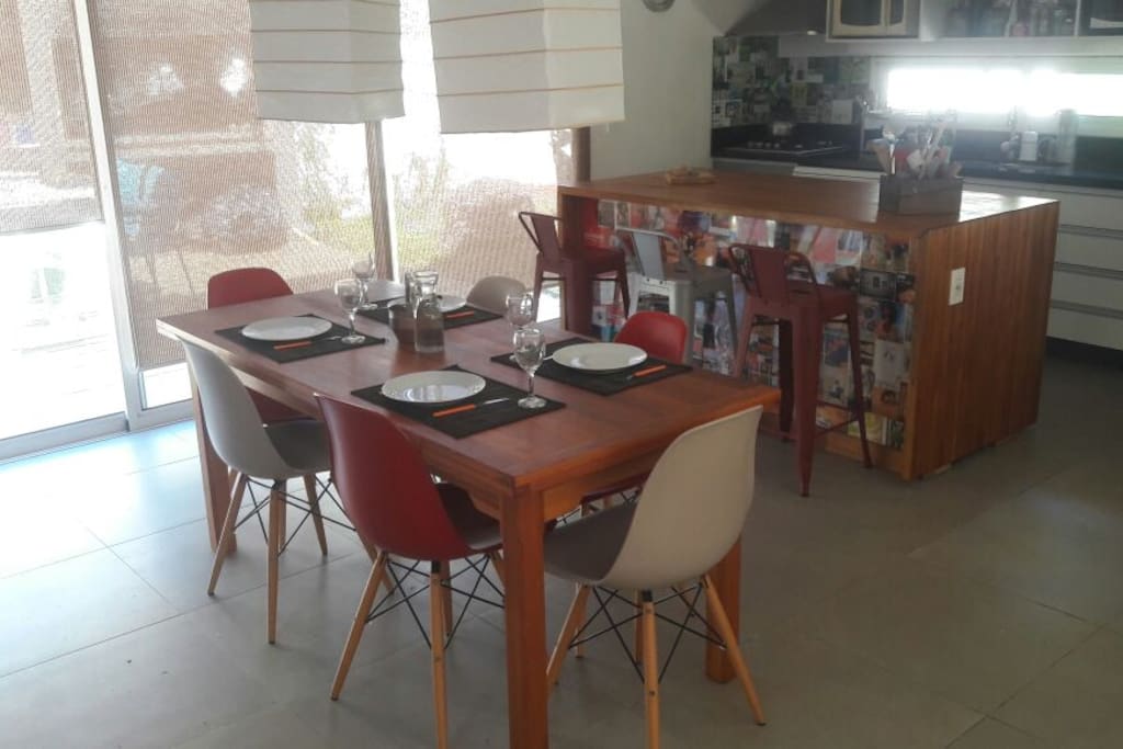 comedor y cocina integrado