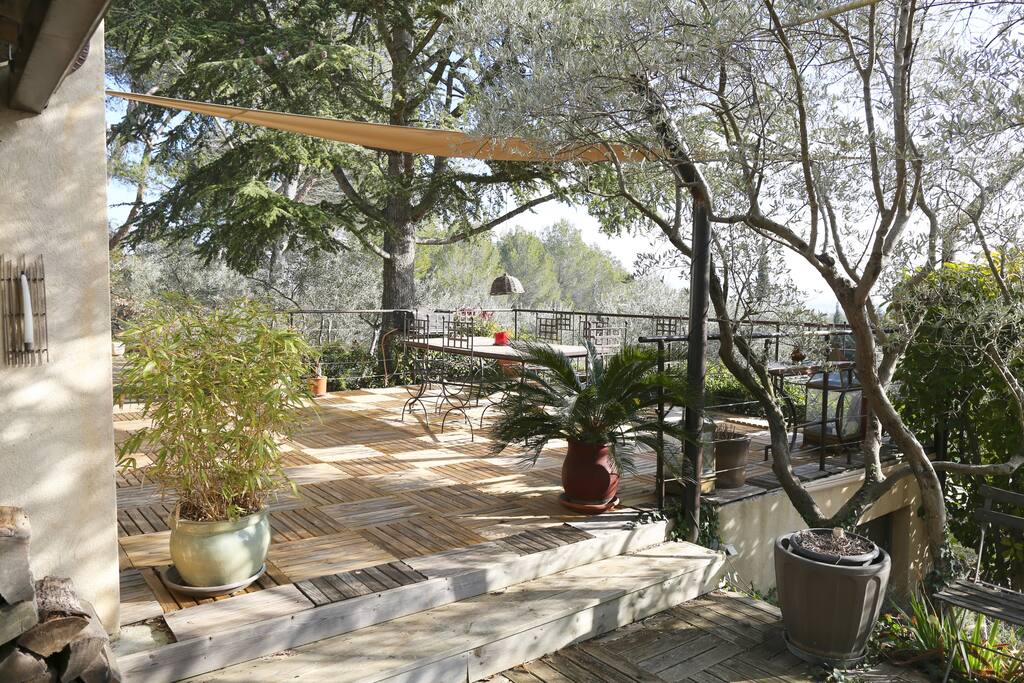 terrasse avec vue panoramique