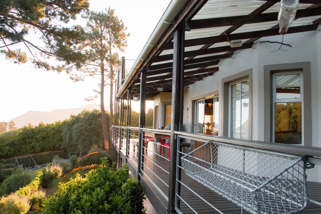 Wrap-around deck with breathtaking views