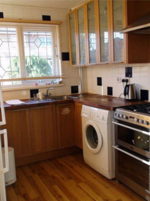 Access to all amenities in the Kitchen.