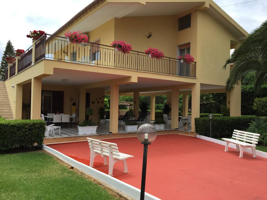 Prospetto di Villa Franca