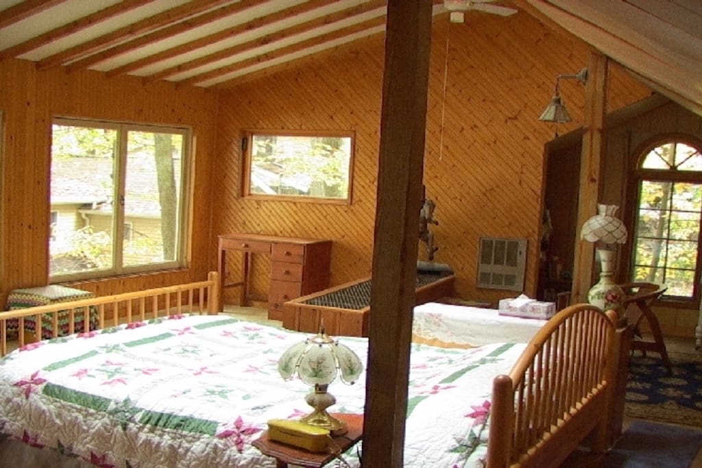 master bedroom, upper level