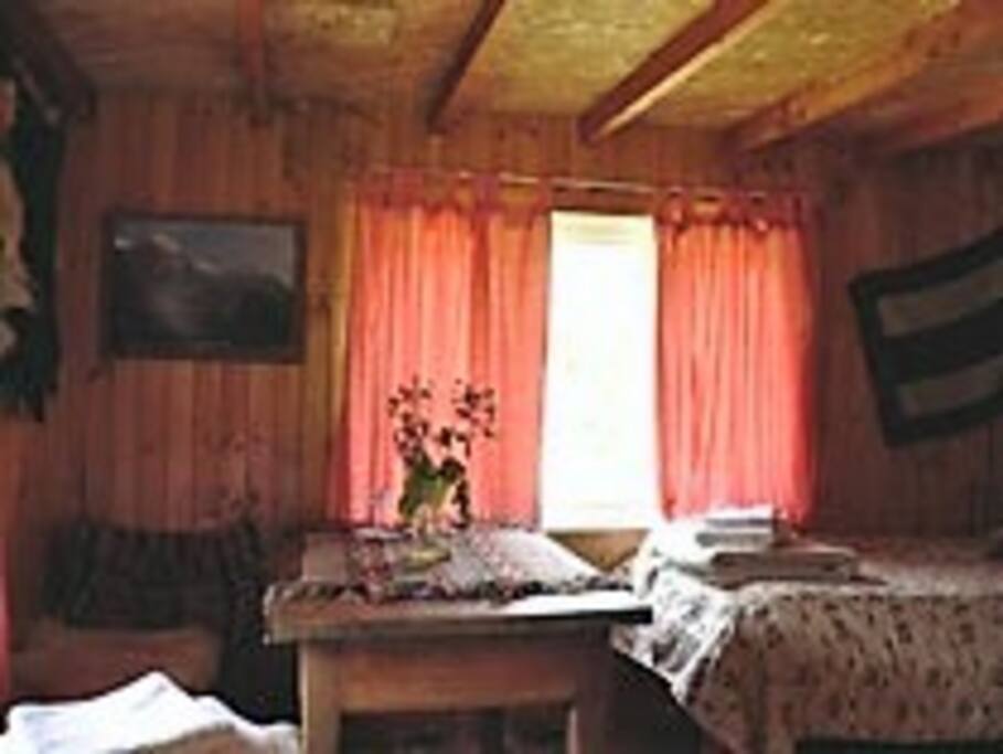View of entry/sitting rooms