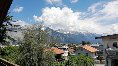 Apartment near Innsbruck with balcony