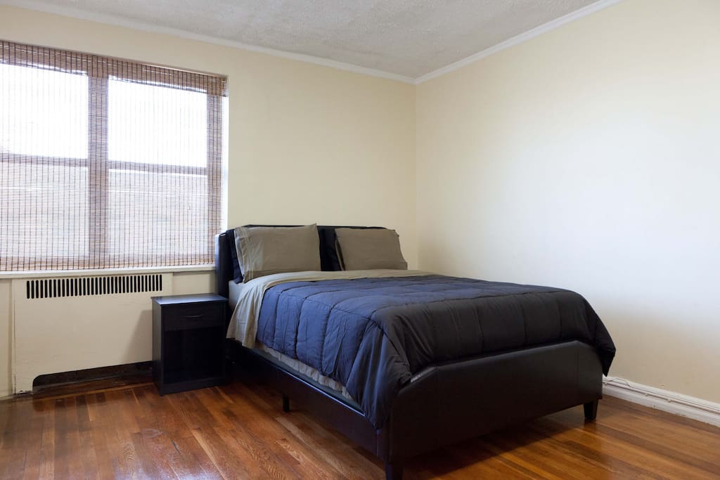 Gigantic room boasts tons of natural light, closet space, and a 42" HDTV with Hulu, Netflix, Pandora, and other digital entertainment platforms.