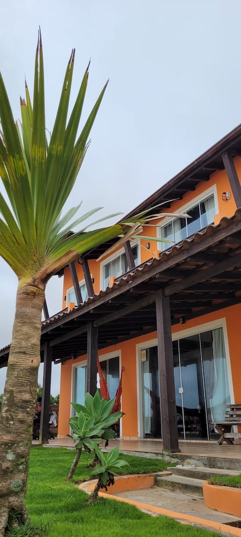 Oasis House, two-story house by the sea