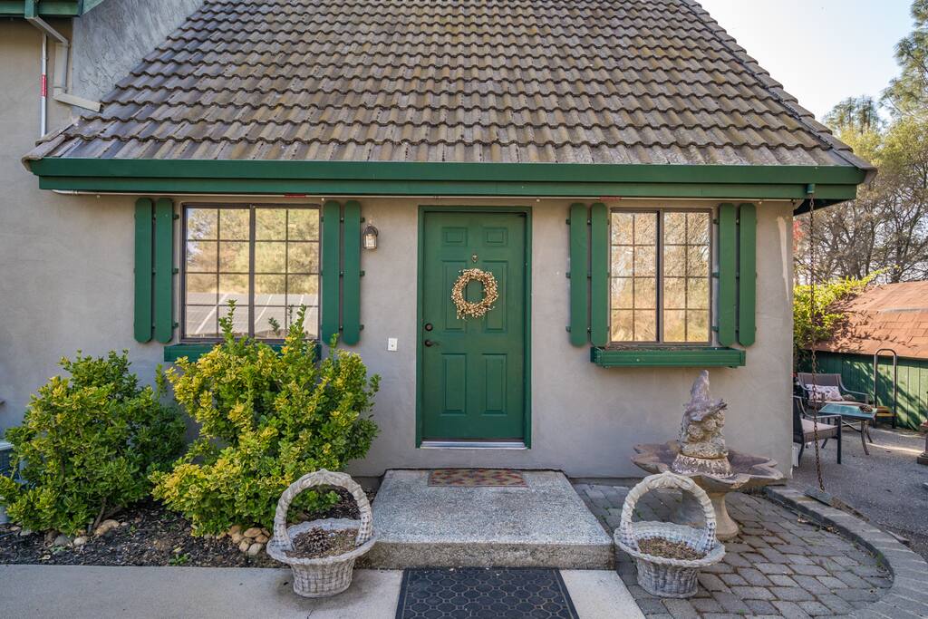 Entrance to the Carriage House