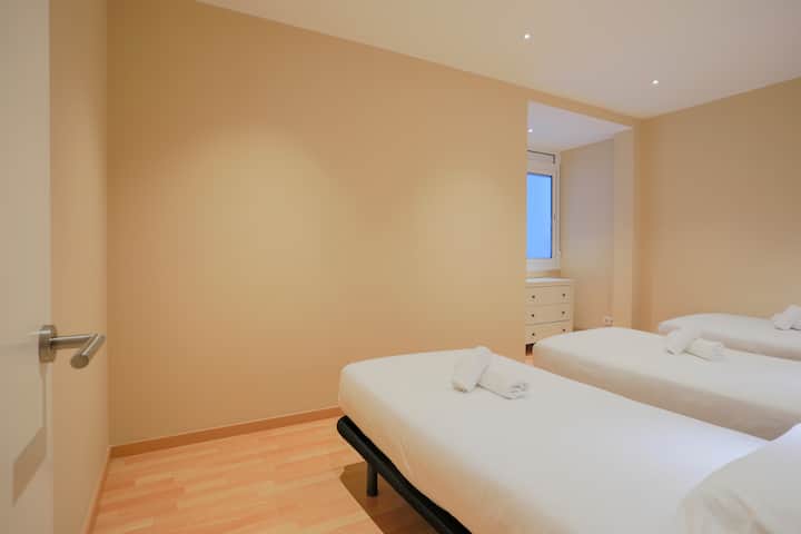 Habitación 3 - Triple con Camas Individuales