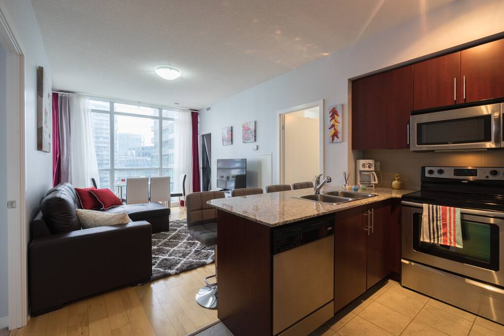 Lots of space for bigger groups of families, friends, or business travellers