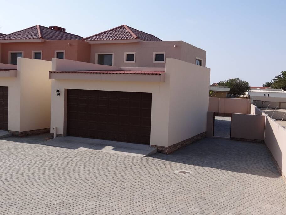 Lock-up double garage