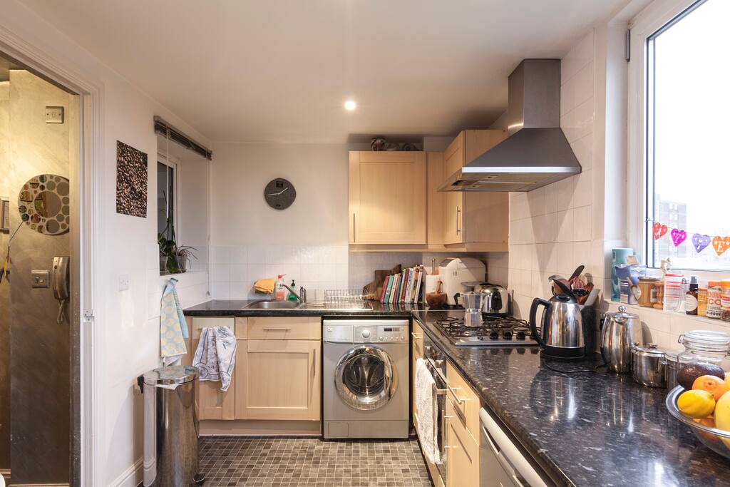 You have full use of the fully equipped kitchen.