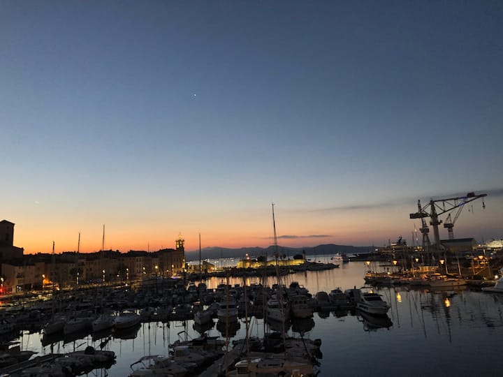 La Ciotat - panoramic view of  Vieux Port