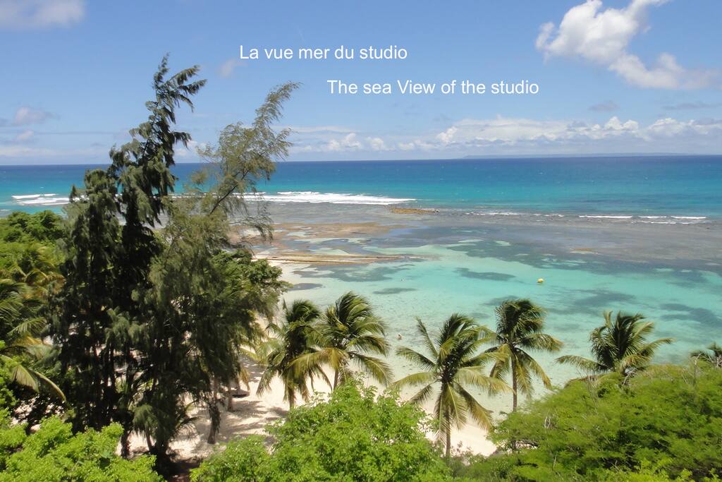 La vue du studio