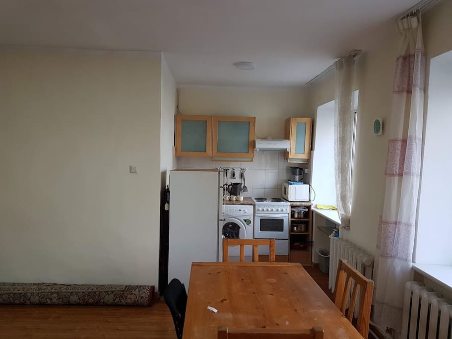 Kitchen & Washmachine