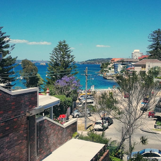 Water views over Little Manly
